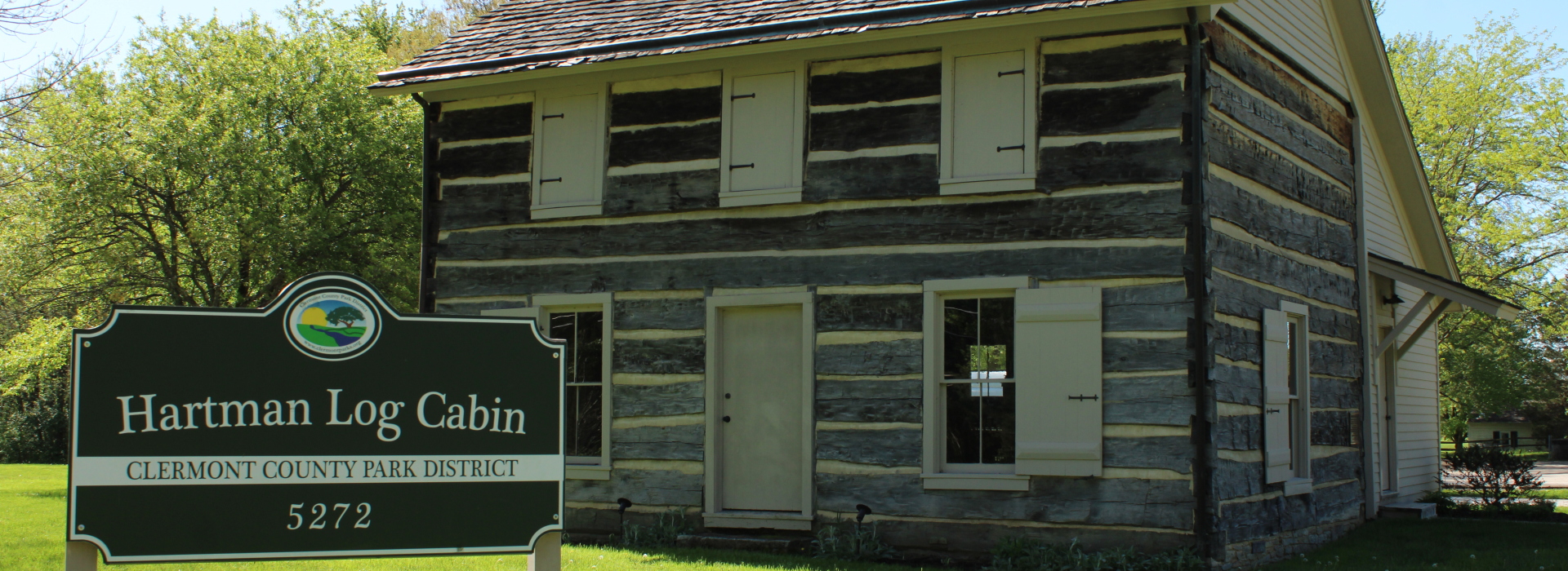 hartman log cabin